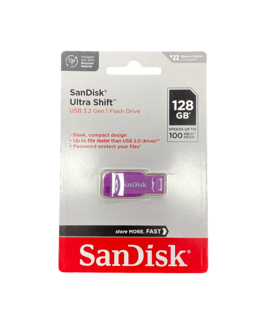 Pendrive SanDisk Ultra Shift 128GB 3.2